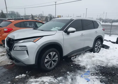 2021 Nissan Rogue Sv Intelligent Awd from USA, damaged, VIN 5N1AT3BB9MC765378